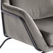 Watts Black / Antonio Charcoal Lounge Chair